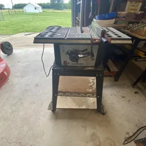 Craftsman 10" Table Saw on Rolling Stand