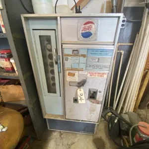 Vintage 10-cent Pepsi  Dispensing Machine