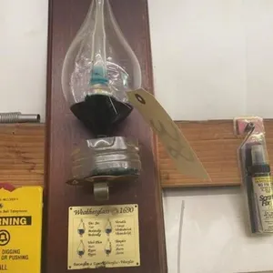 Weatherglass 1690 Barometer Liquid on Plaque