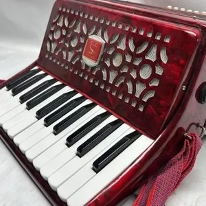 Vintage Red Accordion