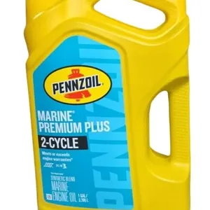 (1) Gal Penzoil Premium Plus 2 Cycle Marine Oil