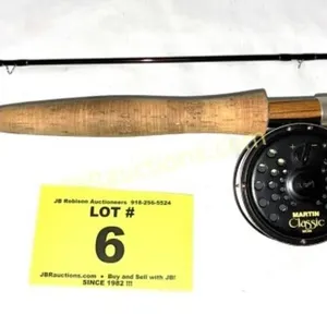 MARTIN CLASSIC GRAPHITE FLY ROD & MC56 REEL