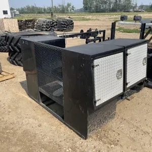 WELDING DECK W/ TOOL CABINETS
