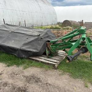 John Deere 265 3pt Disk Mower, 540 PTO, 7’, *rebuilt turtles, cover for belt is included, not pictur