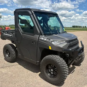 2022 Polaris Ranger XP1000, Enclosed Cab, Heat, 29x11.00-14, on Custom Rims, Hoppe Kicker Audio, AM/