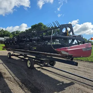 2007 Case IH 2062 – 36’ Draper Flex Head, Single Point Hookup, 450 Acres on New Sickle, Guards, Poly