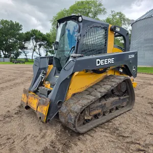 *New Engine* 2014 John Deere 329E Track Skid Loader, 2 Speed, 1,945 Hours on Machine, EH Controls (H