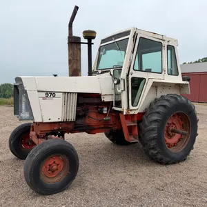 1974 Case 970 2WD Tractor, New Batteries, Fresh Service, Unknown Hours, 540 PTO, 2 Remote Hydraulics