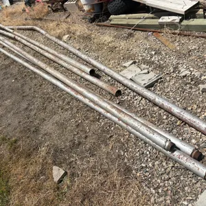 (6) 3” Metal Poles, up to 25’, Buying All for One Money