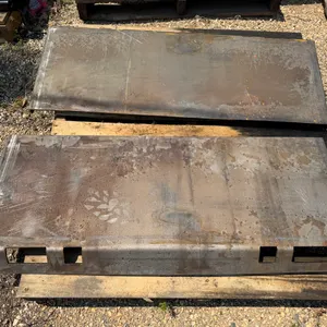 (2) Solid Full Weldable Quick Attach Blank Plates, Per Seller: No Need to Grind off Paint, Can Weld