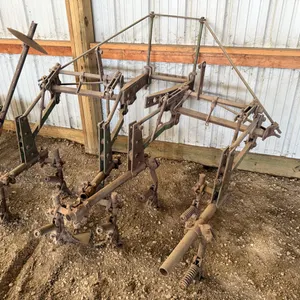 John Deere Front Mount 2 Row Cultivator with Rear Gangs