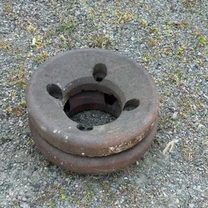 (2) Wheel Weights, 4 Bolt, 10 ¼” Centers on Bolts, Unknown Application, Buying All for One Money