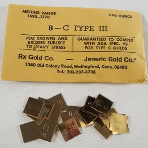 R-C Type III Dental Gold
