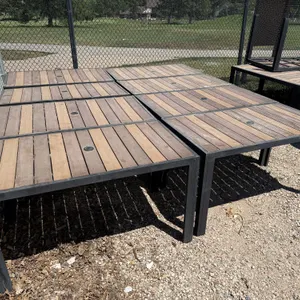 (8) Outdoor Tables, 29.5" x 53"