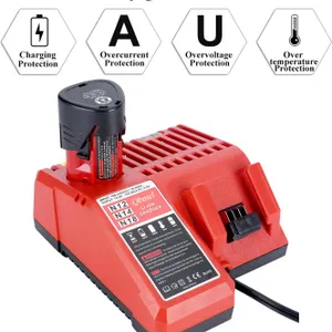 Milwaukee M12/M18 Multi-Voltage Battery Charger (48-59-1812) - New/Non-Retail Packaging (Charger only)