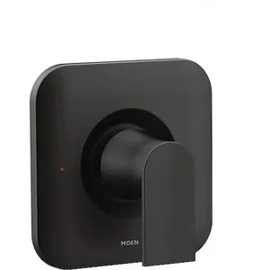 New - Moen Genta LX Matte Black 1-handle Multi-function 3.75-in (Round Shower Faucet not included)