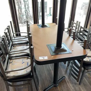PR) 59"x28"x30" tables w/ 12) chairs