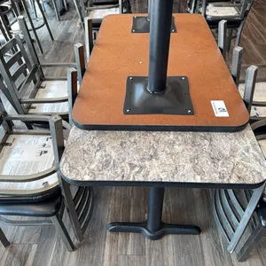 PR) 48"x28"x30" tables w/ 8) chairs