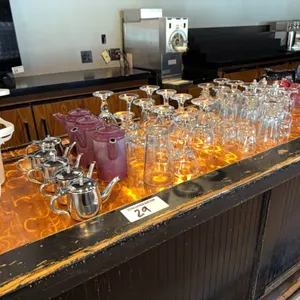Assorted glassware