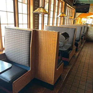 4) 48" double booth sections & 1) small booth section4) 48" double booth sections & 1) small booth section w/ tables