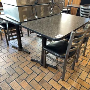 PR) 48"x28"29" tables w/ 8) chairs