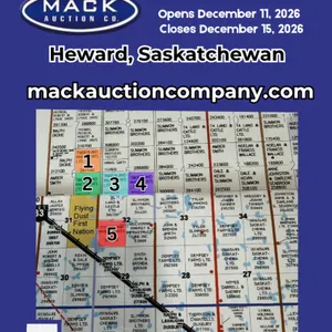 RM of Golden West #95 &  RM of Tecumseh #65 Timed Online Land Auction Timberland Investments Ltd.