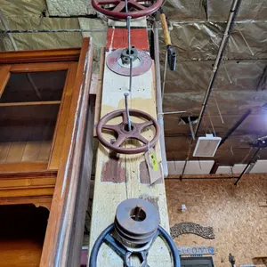 Assorted Vintage Wheels on Post