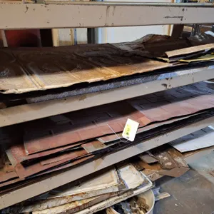 Assorted Tin on 3 Shelves