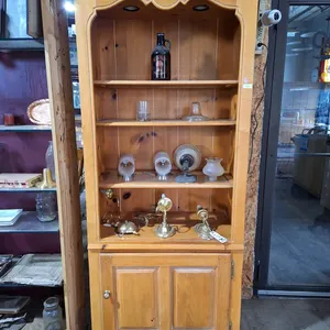 Wood Display Cabinet, 32"x17"x80"