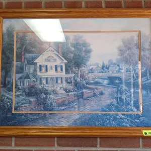 Carl Valente Framed Print, 34"x25"