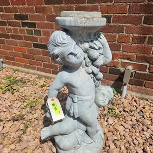 Concrete/Stone Planter, 14"x28"