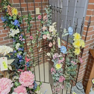 3-Panel Antique Style Garden Fence, 76"H