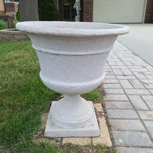 2 Poly Planters, 19"x21"
