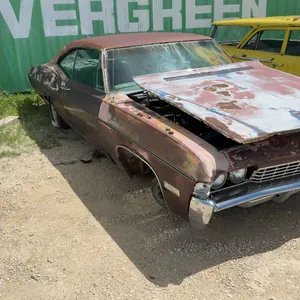 1968 Chevrolet Impala Two-Door Hardtop Coupe. Project Vehicle. Sold As-Is. No TOD.