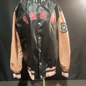H&H Dream 1968 Standup Underground Varsity Jacket, Size Large