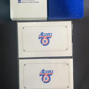 1980 Alberta 75th Anniversary & 1982 Constitution Commemorative Coin Sets