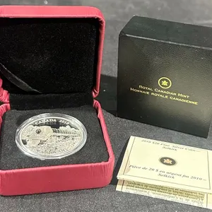 2010 Canada $20 Fine Silver Coin – Selkirk Locomotive
