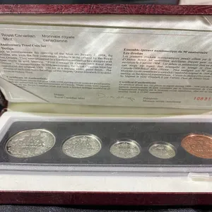 Royal Canadian Mint 90th Anniversary Proof Coin Set 1908-1998