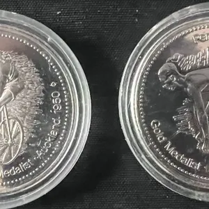 1978 Commonwealth Games Edmonton Medallion Set