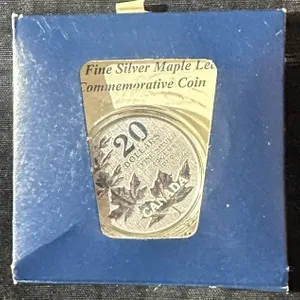 2011 Canada $20 Fine Silver Maple Leaf Commemorative Coin, 15.85g