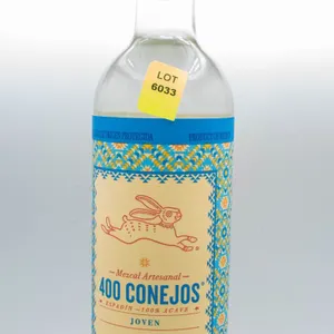 400 CONEJOS ARTESANAL OAXACA MEZCAL 750ML 40% ABV