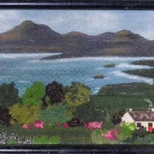 LANDSCAPE MIXED MEDIA TEXTILE ART