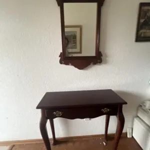 Entryway Desk & Mirror