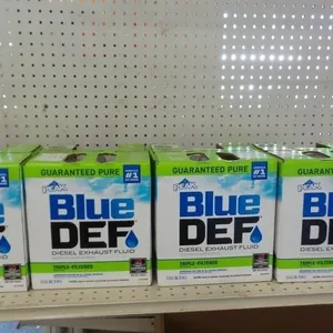 Qty 4, 2.5 Gallon Blue Def - New