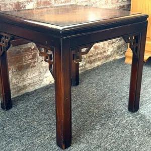 Drexel Chippendale Side Table 20" x 20” x 19.5”