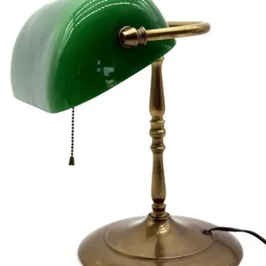 Banker’s Desk Lamp 11.5”
- glass shade 
- works