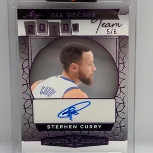 5/6 2025 Leaf Sport Heroes Stephen Curry Auto