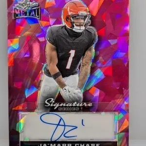 1/1 2024 Leaf Metal Signature Series Ja'Marr Chase