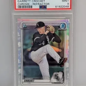 2020 1st Bowman Chrome Garrett Crochet Ref PSA 9