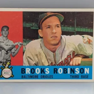 Topps 1960 Brooks Robinson #28 Low Card#